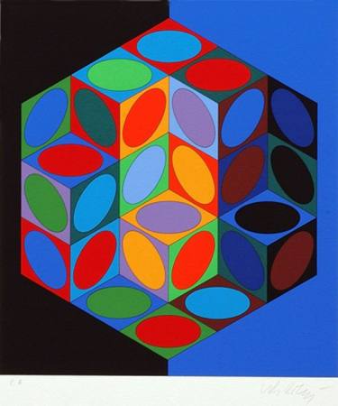 Victor Vasarely im Mathematikum Gießen