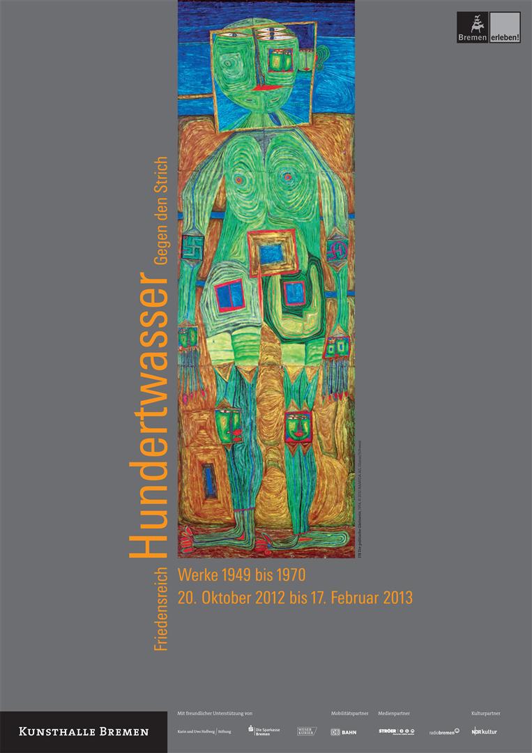 Friedensreich Hundertwasser. Gegen den Strich. Werke 1949 bis 1970