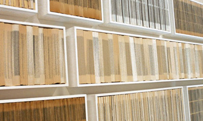 Wolfgang Schlett "Schnittstellen"  Buchobjekte und Installationen