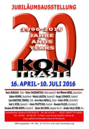 Jubiläumsausstellung 20 JAHRE KONTRASTE
