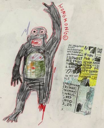 Jean-Michel BASQUIAT - Zeichnungen