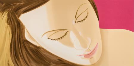Alex Katz Red Dancer Präsentation der neuen Grafikedition