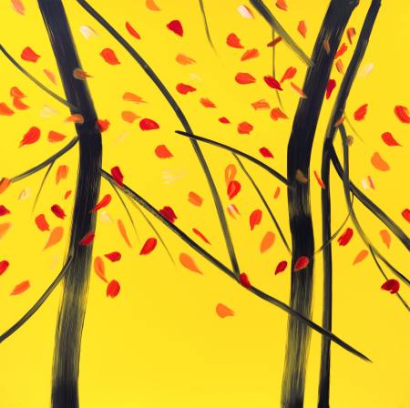 Alex Katz Autumn 1 | FRANK FLUEGEL GALERIE - Ausstellung
