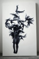 Michiko Nakatani Souzou no yoroi / Rüstung aus der Vorstellung Installationen, Skulptur und Zeichnun