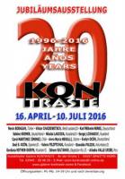 Jubiläumsausstellung 20 JAHRE KONTRASTE