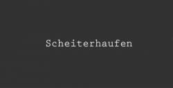 SCHEITERHAUFEN - Grafik, Objekt, Zeichnung