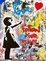 Mr. Brainwash Museum in Los Angeles – Balloon Girl, Einstein, Banksy Thrower | FRANK FLUEGEL GALERIE