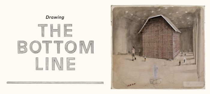 Drawing The Bottom Line - 53 Künstler und die Zeichnung in der Gegenwartskunst