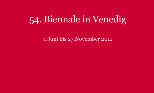 Kunst Biennale Venedig Auszeichnungen und erste Eindrücke